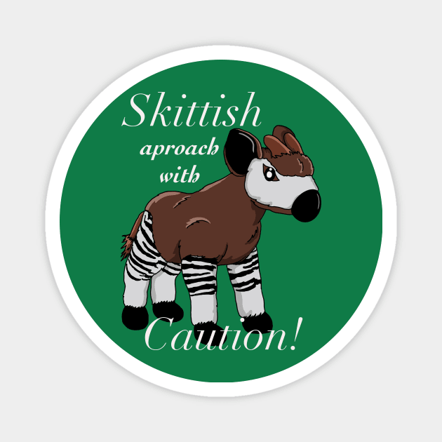 Okapi Magnet by Tricera Tops